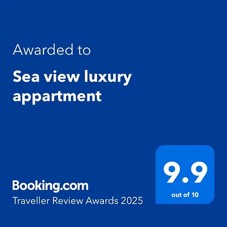 Sea View Luxury Appartment-parking