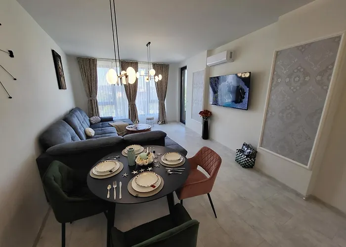 Daire Sea View Luxury Appartment-parking *